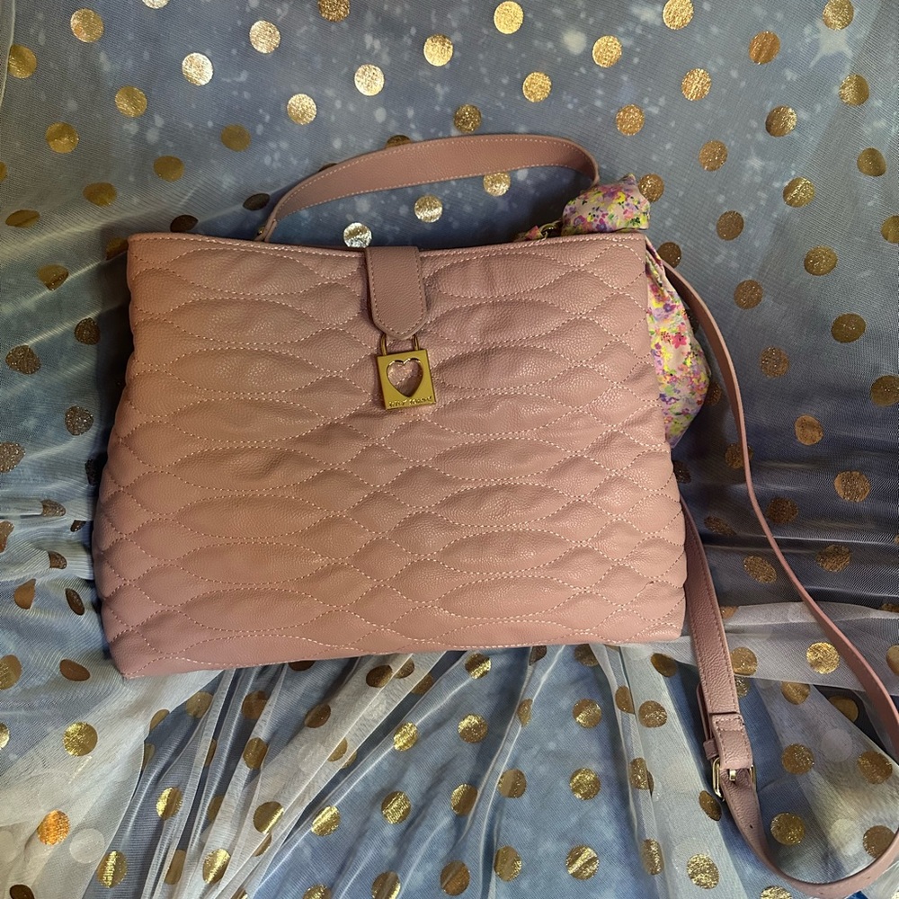 Betsey Johnson Pink Purse/handbag